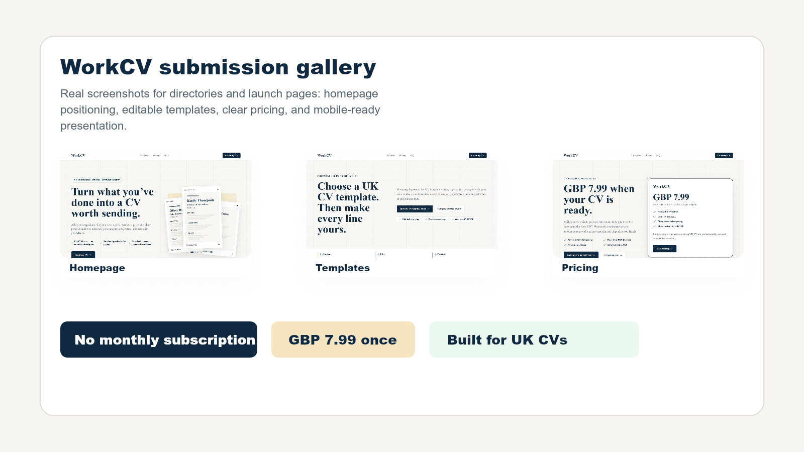 WorkCV