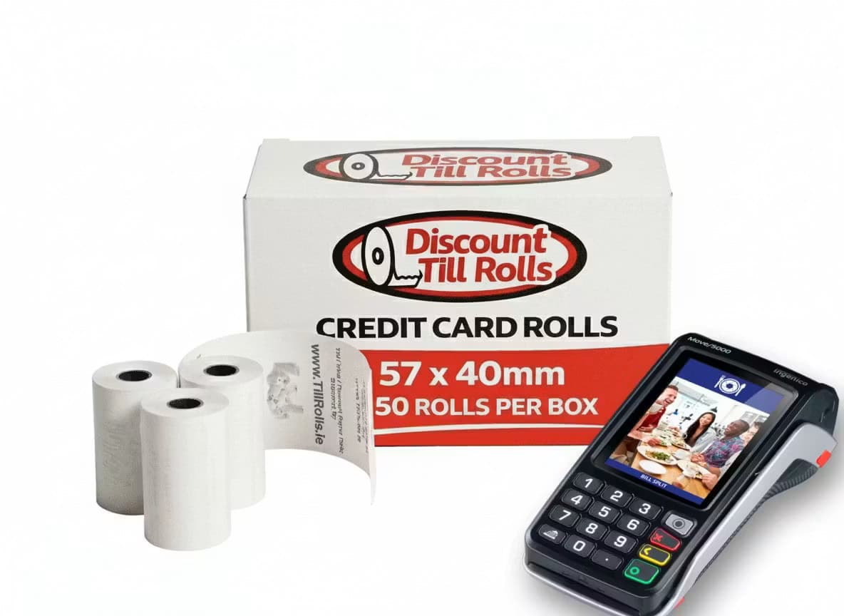 Ingenico Move5000 Credit Card Rolls