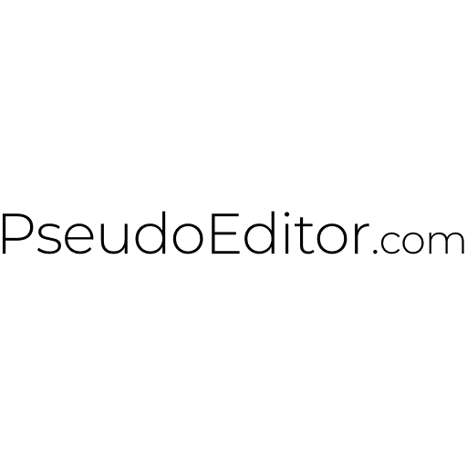 Pseudoeditor