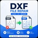 DXF file repair tool