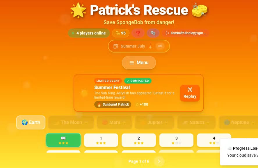 Patrick Star flip time!