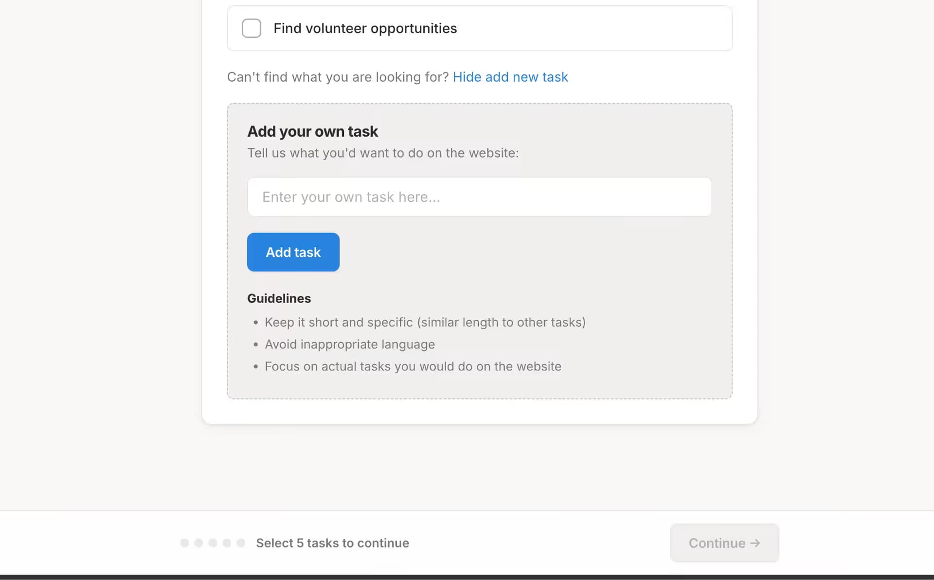 Top Task Analysis