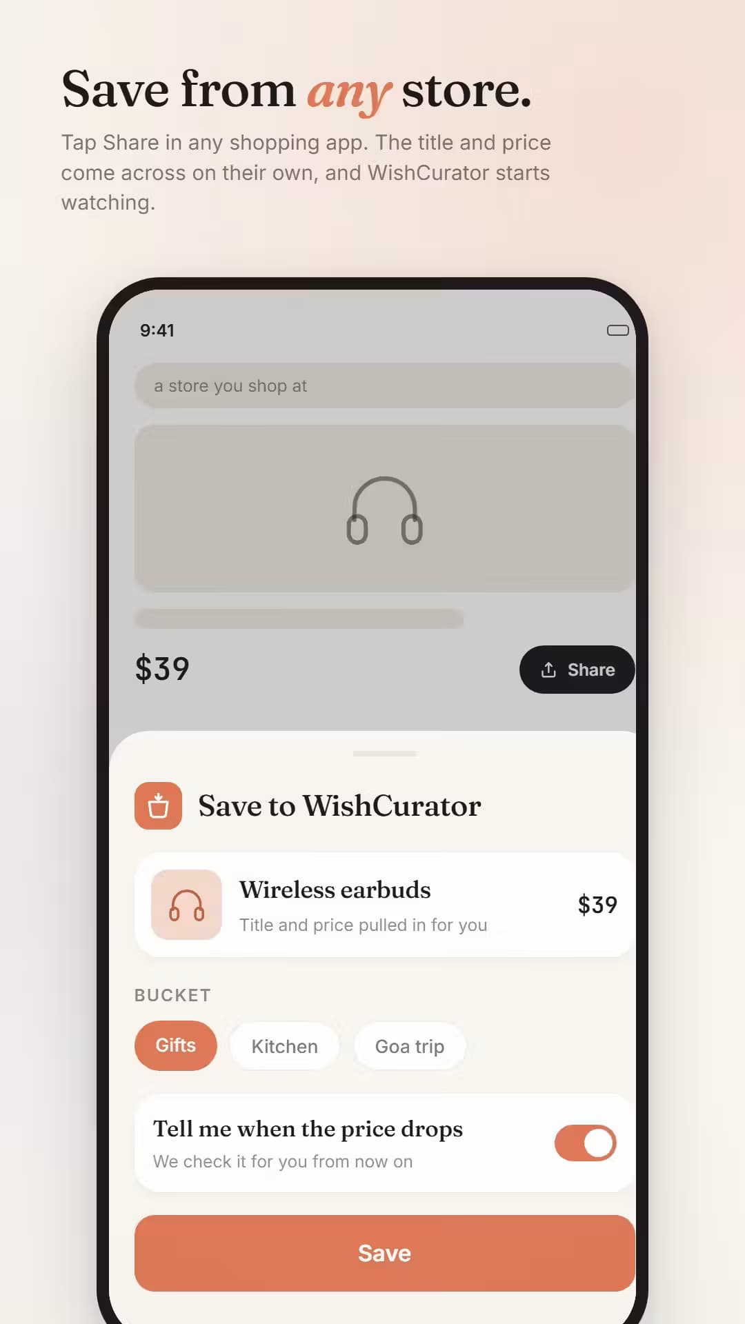 WishCurator